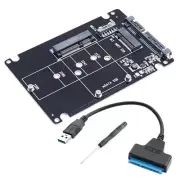 MSATA to Sata Adapter USB Sata Hard Disk 2 in Converter with Cable