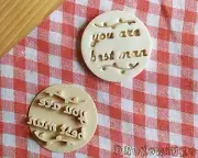 You Are Best Man Stamp Embosser Cookie Cutter Pastry Fondant Dough Biscuit