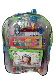 ELMERS 199 PIECE ART PACK TO GO BOOK BAG-2006 Non Toxic- School Supplies