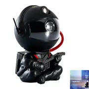 Astronaut Projector Galaxy Night Light Starry Sky Lamp for Bedroom Decor-Black Guitar
