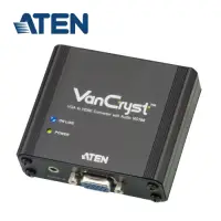 在飛比找Yahoo奇摩購物中心優惠-ATEN VGA 轉 HDMI 訊號轉換器 (VC180)