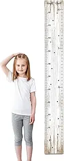 Wooden Height Chart - Home Wall Measurement Ruler for Height - Cartoon Kids Room Height Chart for Living Room, Children Room, Nursery