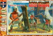 Orion 1/72 72019 Medieval Siege Troops (50 Figures, 25 Poses)