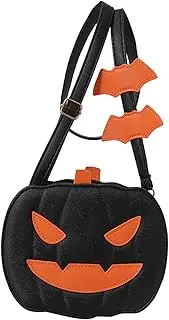 [Oshhni] Pumpkin Crossbody Bag Adjustable Strap Shoulder Bag for Shopping Holiday Street