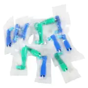 100 Dental Disposable Prophy Angles Blue Firm Blue Short Cups 90° Latex Free