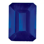 Gemstone Blue Sapphire Aa Quality 6X4mm Emerald Cut