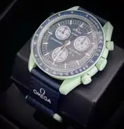 OMEGA X SWATCH SpeedMaster MoonSwatch MISSION ON EARTH Chronograph NEW W TAGS!