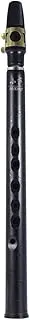 Min Pocket Bb Saxophone Sax ABS with Alto Mouthpieces 10pcs Reed Carrying Bag Woodwind Instrument Black One Size