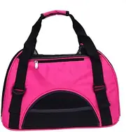 ORFOFE Cat Dog Pet Carrier Rucksack Soft-Sided Mesh Carrier Bag Comfortable Safe for with Zipped Entry Padded Straps