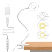 iZELL Reading Light, USB Clamp Lamp for Child Reading Book in Bed at Night, L...