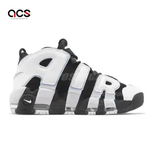 Nike 休閒鞋 Air More Uptempo 96 男鞋 黑 白 大AIR Cobalt Bliss DV0819-001