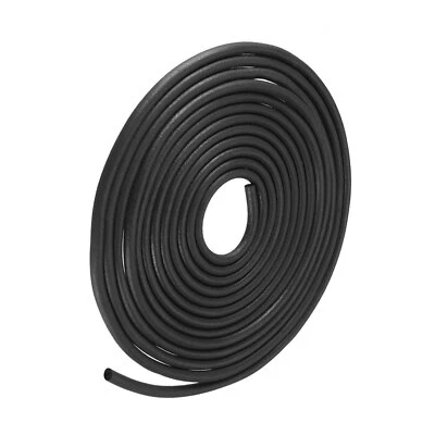 Foam Rubber Weather Seal Strip EPDM Rubber Round Seal Strip 5mm Dia x 6m Long