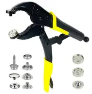 Snap Tool for Boat Covers, Heavy-Duty Snap Fastener Tool, Snap Installation T...