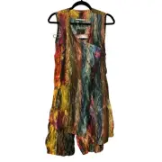 Bryn Walker Flat Front Medina Nebulosa Festival Abstract Minimalist Pant Top Set