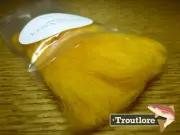LV2NYMPH DUBBING ORANGEISM ELECTRIC WOOL DUB - NEW FLY TYING MATERIAL