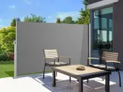 Patio Screen Retractable Side Awning 1.6m x 3 m