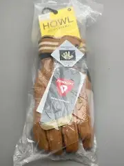 Howl Heavyweight Leather Houston Gloves Size Large Primaloft Water Resistant New