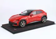 1:18 BBR Ferrari Purosangue Suv Panoramic Roof 2022 With Showcase P18231N1-VET M