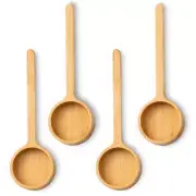 Wooden coffee scoop for jars Small wooden scoop Measuring scoop Long handle c...