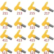 Airless Spray Gun Tips Nozzle For Titan Wagner Paint Sprayer Tool 211-617 Series