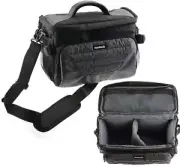 Navitech Grey Shoulder Bag For Canon EOS 70D Camera