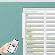 [Blindsmart] Plantation Shutter Smart Electric Motor - Automatic Opener for Interior Windows (Bluetooth Version, Only Motor)