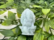 Amazonite Ganesha - Gorgeous Amazonite Lord Ganesha Crystal - 2" Amazonite