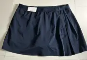 Lady Hagen 16" Side Pleat Golf Skort Women's Size XXL Navy Blue