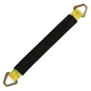 Flexible Car Tie Down Axle Straps Great Hauling Larger Vehicles 24"