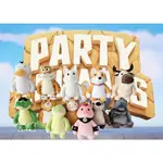 免運 猛獸派對 毛絨公仔 PARTY ANIMALS 遊戲周邊 二次元 玩具玩偶 抱枕 動物派對 萌寵 可愛卡通動物玩偶