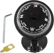 Nevalerra Auto -ComPassball, Self-adhesive Car Compass, Adjustable Compass Ball and Assembled Automatically - Double Side Adhesive Directional Tool for B