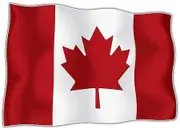 akachafactory Sticker Sticker Flag Canada Canadian Motorcycle Car Adhesif Vinyl Vinyl