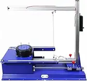 Desktop Hot Wire Foam Cutter, Electric Foam Cutting Machine with Electric Turntable, Hot Wire Foam Cutter Table Hot Cutting for Foam Cylinder Cone Cutting, 70 x 32 x 57cm