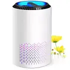 HEPA Air Purifier 350 Sq. Ft Room Odor Dust Smoke Allergies Filter Cleaner