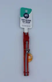 Whisker City - Easy Release Cat Collar - 8-12 IN - Red