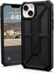 UAG Monarch Series Phone Case for iPhone 14 Plus, Carbon Fiber