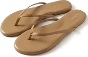 [YORINDALE] Women's Flip Flops with Arch Support Comfortable Soft Cushion Slide Slip on Thong Flat Sandals
