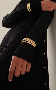 [Future Fortune] Love Bound 18K Yellow Gold Sapphire, Diamond Bracelet