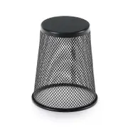 4pcs Round Pen Holder Bucket Desktop Organiser Simple Storage Container Office