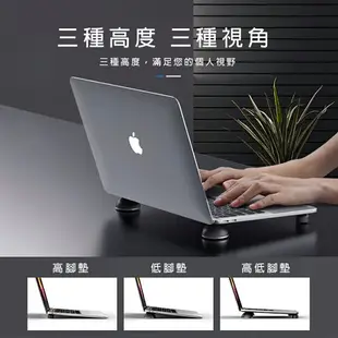 台灣現貨 筆電增高器 電腦支架 散熱器腳墊 底座桌面增高 MACBOOK/小米/Surface筆電散熱