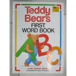 TEDDY'S FIRST WORD BOOK_PAUL STRICKLAND【T3／少年童書_KX6】書寶二手書