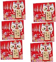 STOBOK 36pcs Cartoon Snake Envelope Year Packet Red Chinese Style Money Packet