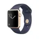 Apple Watch Series 2 MQ152TA/A 智慧型手錶，42公釐金鋁金屬錶殼搭配午夜藍色運動型錶帶