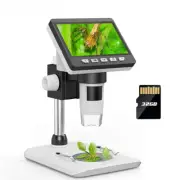 Digital Microscope for electronics 4.3" Microscope for cell phones Soldering PCB