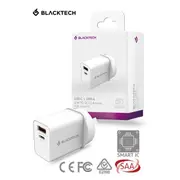 BLACKTECH BC02 1C1A 20W PD QC3.0 Adapter With Smart IC - White