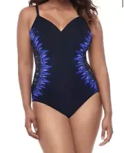 Miraclesuit Tramonto Belle Temptation Swimwear One Peace Bromze Brown US16/$184