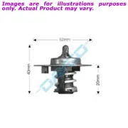 New DAYCO Thermostat 52mm Dia 82C For Mitsubishi Cordia DT27A