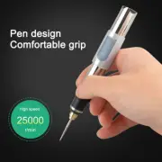 Cordless Electric Mini Drill Grinder Engraving Pen Variable Speed Rotary Tools