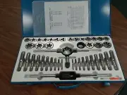 45pcs/set Metric tap & die set coarse & fine 6mm to 24mm #TND-MM-45-new