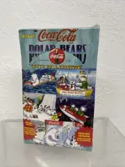 1996 Coca-Cola Polar Bears South Pole Vacation Sealed Box 36 Packs Coke Cards